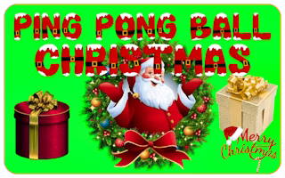 Ping Pong Ball Christmas